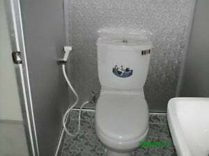 Portable Toilet with Spray